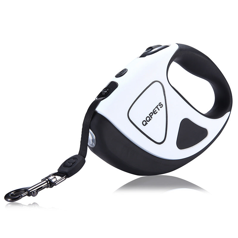 QQPets Automatic LED Retractable Leash