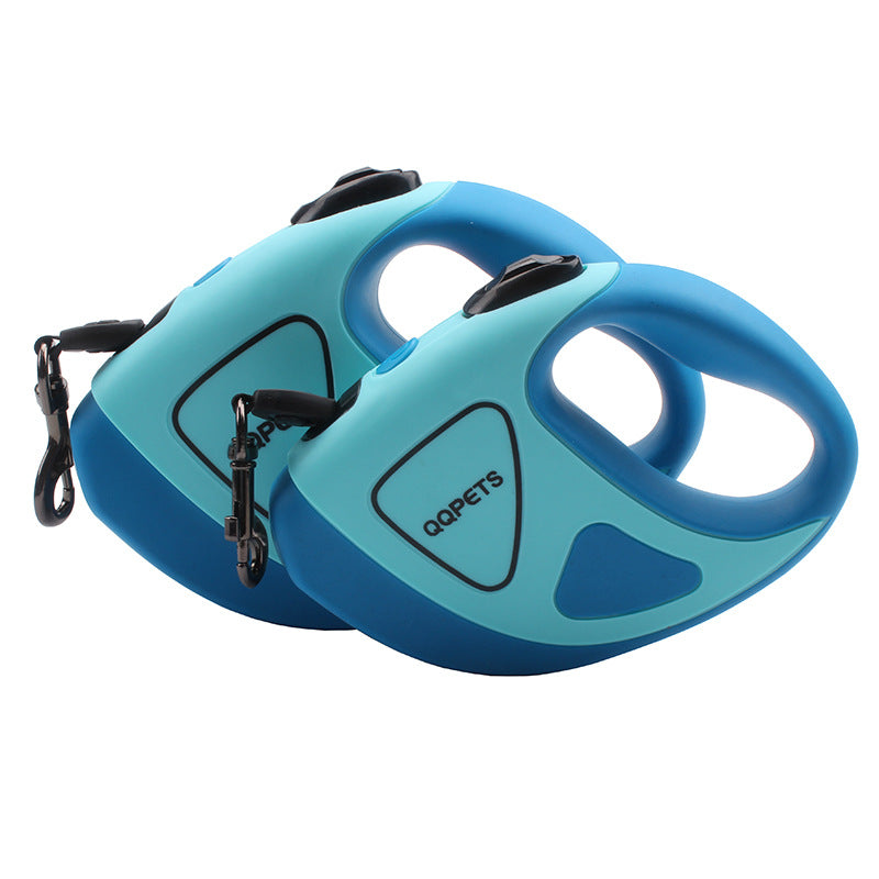QQPets Automatic LED Retractable Leash