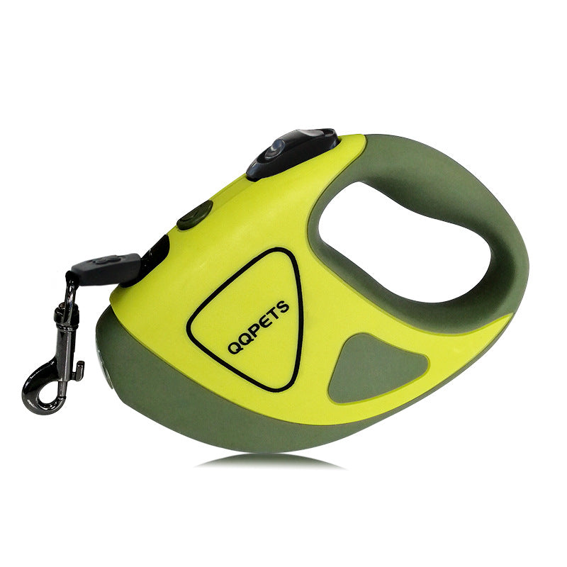 QQPets Automatic LED Retractable Leash