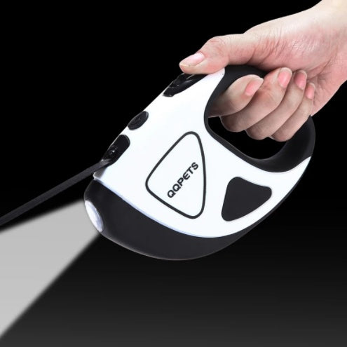 QQPets Automatic LED Retractable Leash