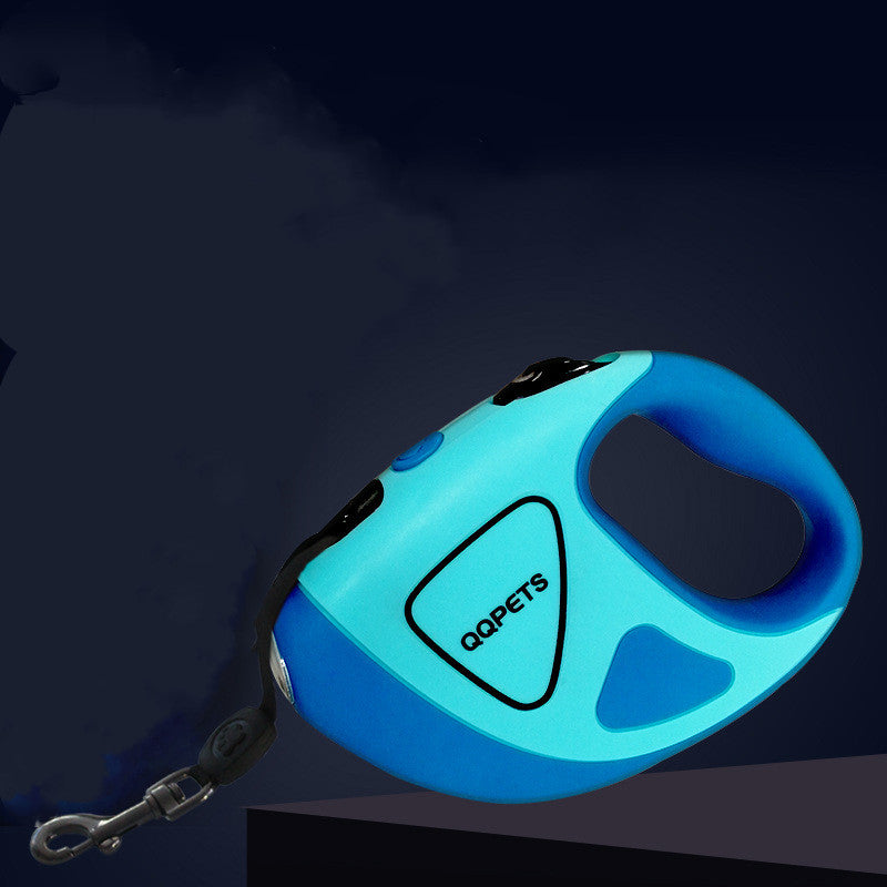 QQPets Automatic LED Retractable Leash